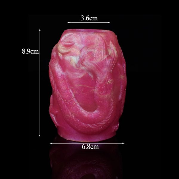 Men's Penis Enlargement Sleeve Fantasy Dragon Soft Liquid Silicone Penis - Image 13