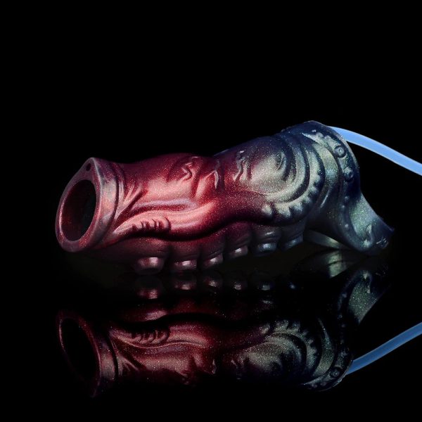 Dark Warrior Octopus Tentacle Hollow Water Spray Penis Sleeve Male Masturbator - Image 2