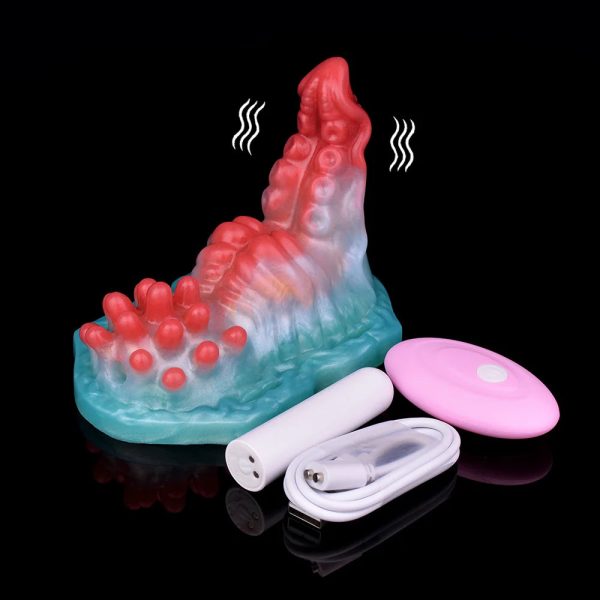 Remote Control Realistic Dildo Vibrator Sit and Ride Prostate Massager Vibrating - Image 10