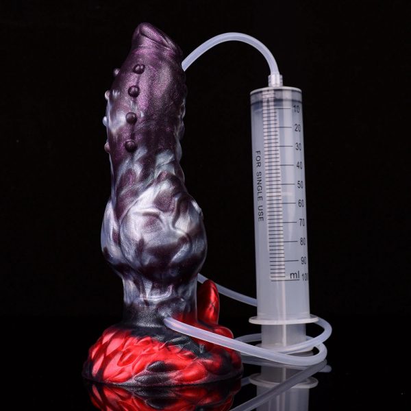 New Squirting Animal Dildo With Dog Knot Massage Vagina Orgasm - Image 8