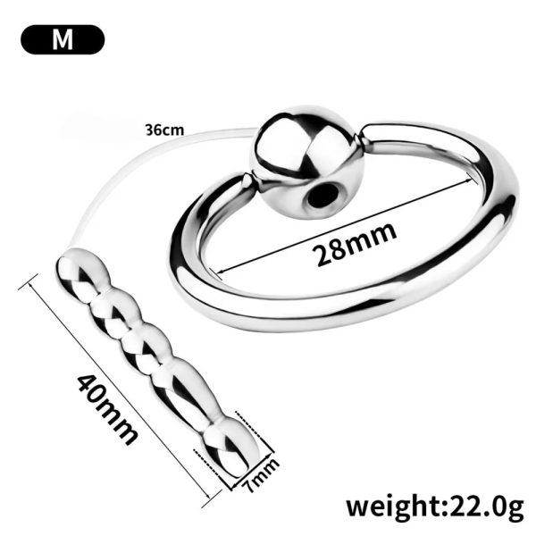 6 Sizes of Horse Eye Stick Male Prostate Stimulator Pleasure Stainless Steel - Image 8