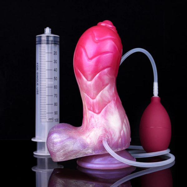 Silicone Water Spray Female Sex Toys Ejaculation Anal Plug - Image 9