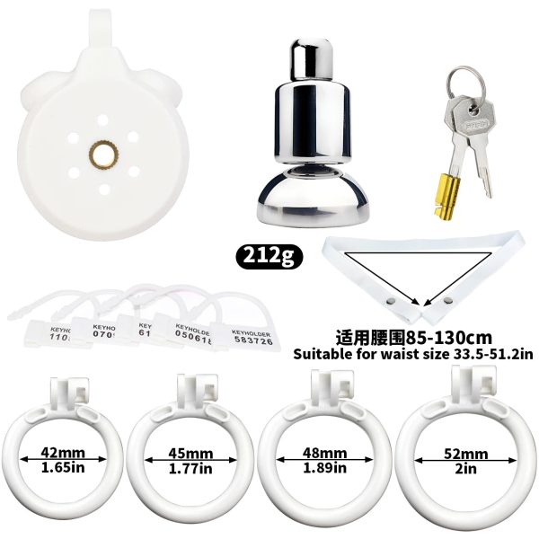 Chastity Cage for Male Penis Cage Cock Cage Chastity Devices Key Sex Toys - Image 9