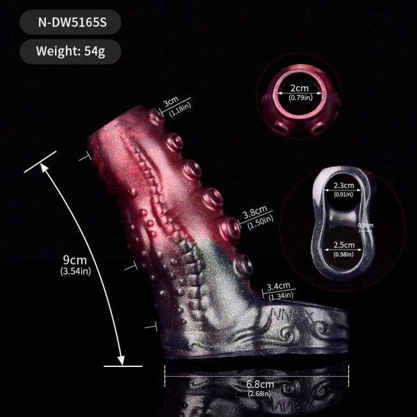 Fantasy Octopus Super Large Penis Enlargement Sleeve Male Masturbation - Image 7