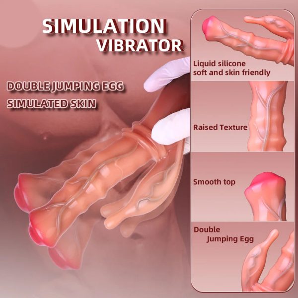 Realistic Vibrator Sex Toys Clitoral G Spot Vibrators with 10 Powerful Vibrating - Image 2
