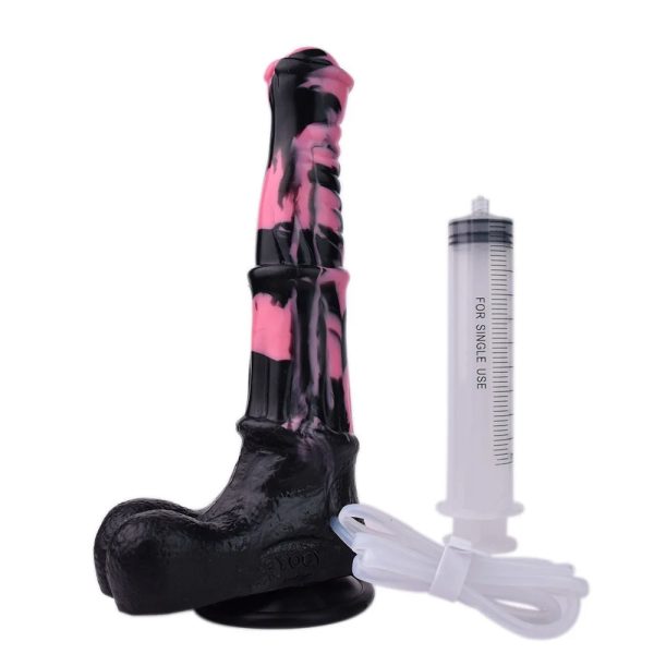 Two Sizes Water Spray Big Thick Dildo Sex Toy for Women - Image 14