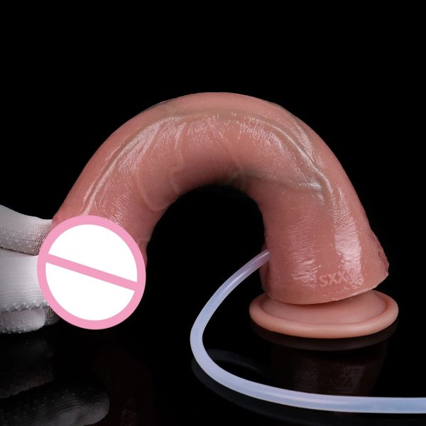 Adult Realistic Dildos Soft Silicone Dildos for Hands-Free Play Suction Cup - Image 2