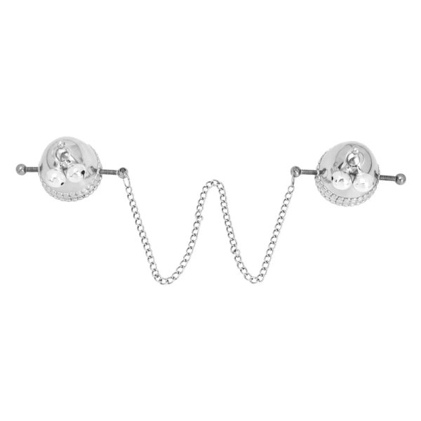 Nipple Clips Adjustable Pressure Chains Necklace Stainless Steel Non Piercing Body - Image 2