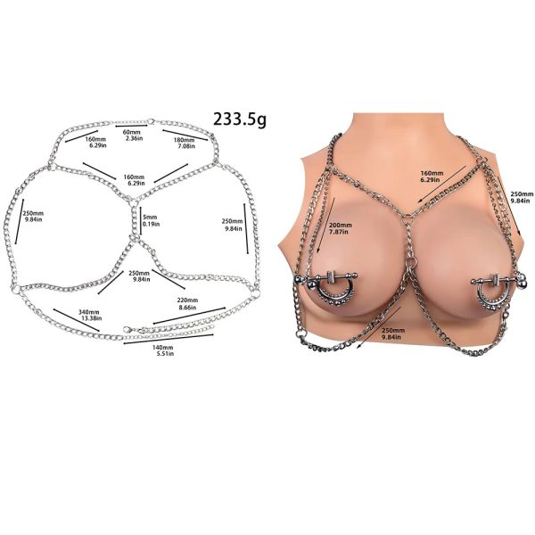 Rings Bar Nipple Rings Stainless Steel Clip on Nipple Rings  Body Nipple - Image 6