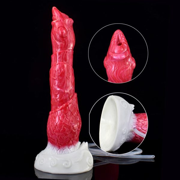 Irregular Fantasy Deer Dildo Soft Silicone Masturbators Squirting Dildos - Image 3