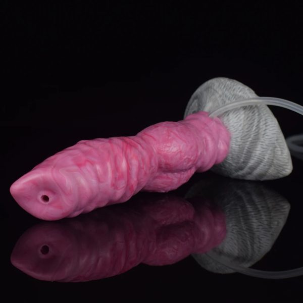 Animal Long Horse Dildo Wolf Dog Knot Squirting Ejaculation Fake Penis Anal Sex Toy - Image 4
