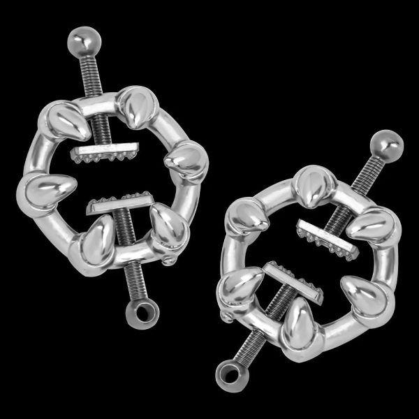 Nipple with Adjustable Nipple Clamps for Nipple Stimulation Pleasure Nipple Clips Sex Toys - Image 2