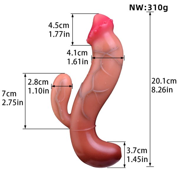 Realistic Dildo Vibrator for Women 10 Powerful Vibration Modes for Clitoral and G-spot - Image 6