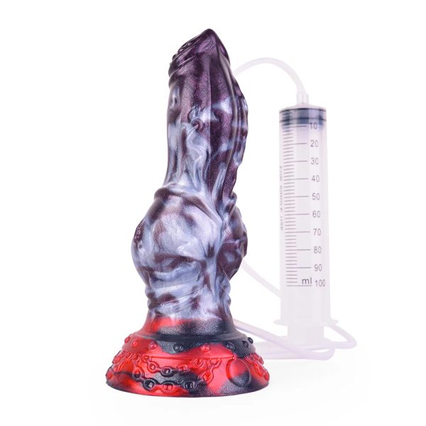 Fantasy Dildo Liquid Silicone Penis with Strong Suction Cup  for Vaginal G-spot - Image 9
