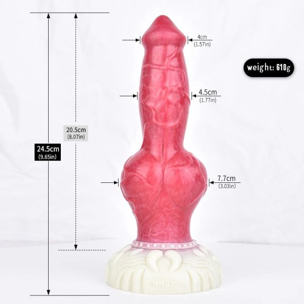 Animal Dog Dildo With Big Knot Women Sex Toys - Image 6