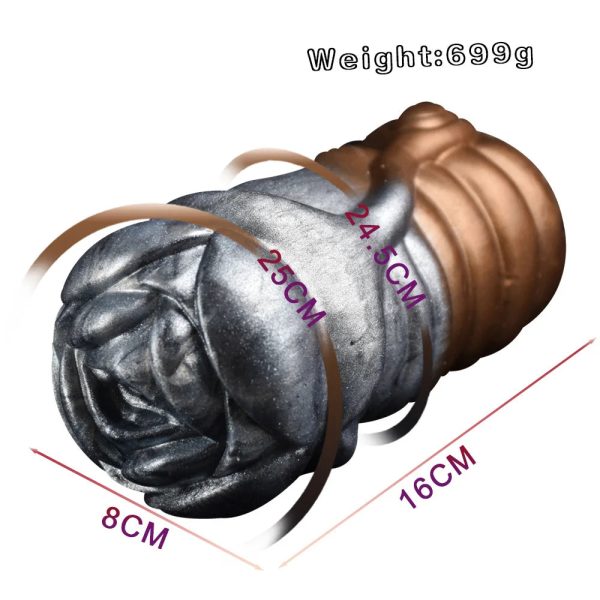 Fantasy Monster Penis Exerciser Fetish Liquid Silicone Masturbator Cup Male Sex Toy - Image 6