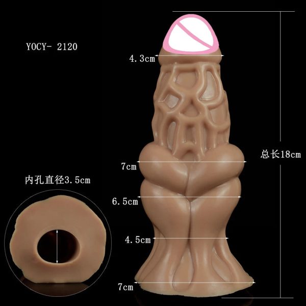 Men's Penis Enlargement And Thickening Sleeve Alien Penis Sleeve - Image 9