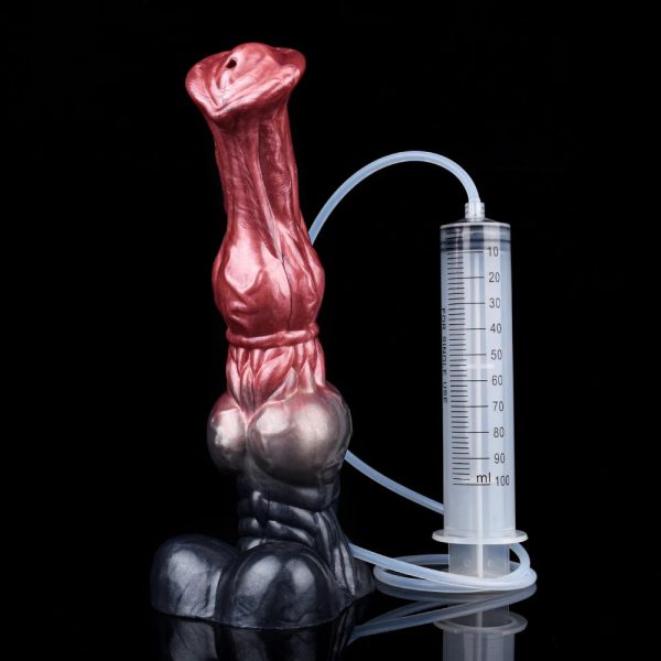 Silicone Horse Dildo With Squirting Function Fantasy Realistic Masturbators - Image 9
