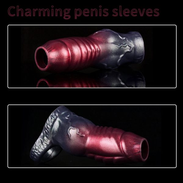 Penis Enlargement Holster With Spiral Bondage Cock Delay Ejaculation - Image 6