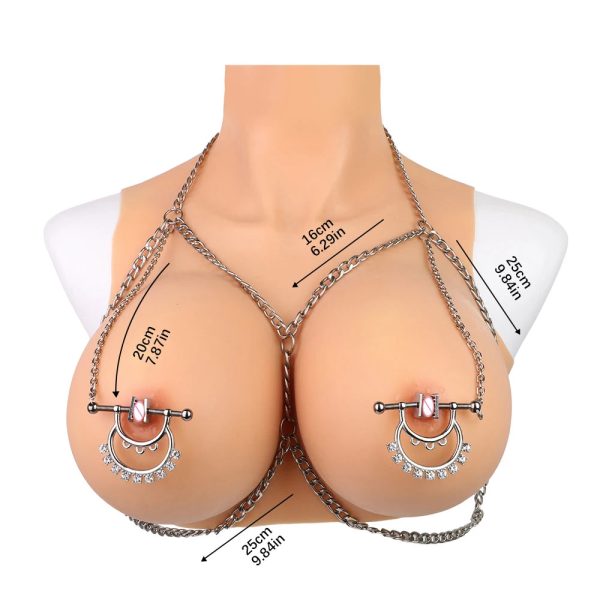Non-piercing Nipple Clamps Breast Decoration Accessories Sex Game Toys - Image 8