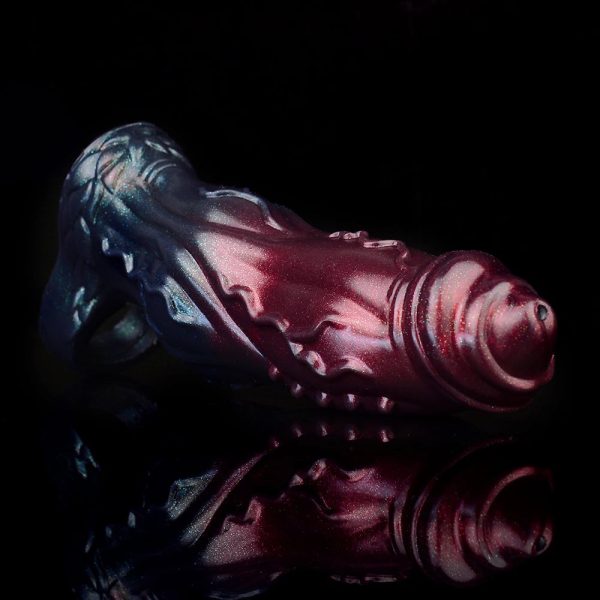 Black Fantasy Monster Penis Sleeve Soft Silicone Sex Toys - Image 2