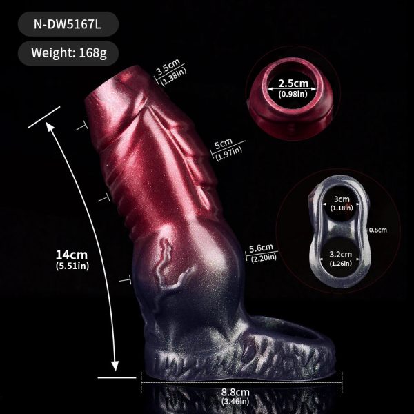 Penis Enlargement Holster With Spiral Bondage Cock Delay Ejaculation - Image 23