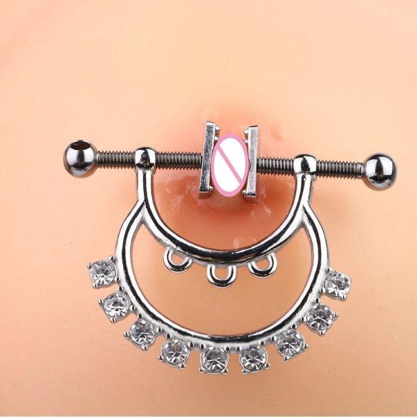Non-piercing Nipple Clamps Breast Decoration Accessories Sex Game Toys - Image 4