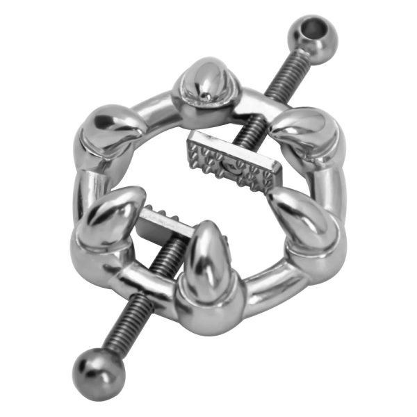 Claws Nipple Clips Chest Jewelry Featuring Dual Customizable Leather Alloy Pearl or Choker Sex Toys - Image 4