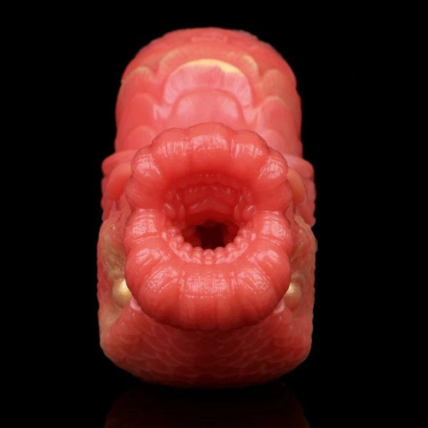 Penis Masturbation Toy Fetish Silicone Fantasy Carp Mouth Penis - Image 3