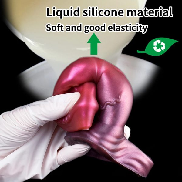 Men Sex Toy Soft Silicone Penis Sleeve Extender Enlarge Penis Delay Ejaculation - Image 5