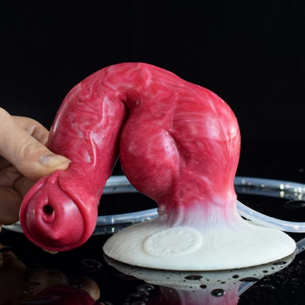 Fantasy Dildos Big Knot Buttplug with Sucker Sex Toy for Female Masturbator - Image 4
