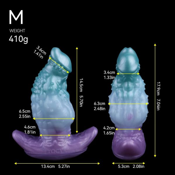 Fantasy Butt Plug Fetish Giant Design Monster Penis Real Texture Butt Plug - Image 15