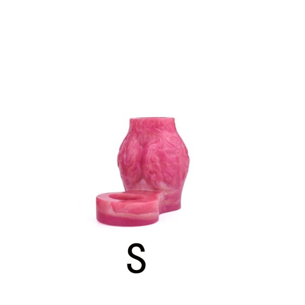Men's Silicone Condom With Clip Men's Penis Enlargement Condom - Image 12