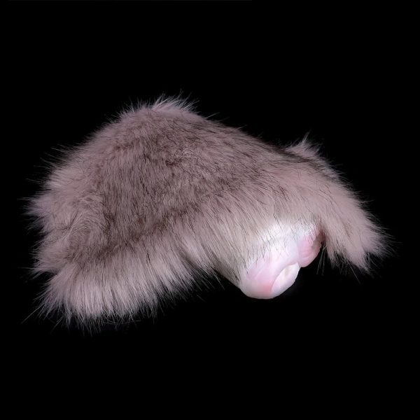 Male Masturbator Sex Toys with Artificial Animal Fur Plump and - Image 4