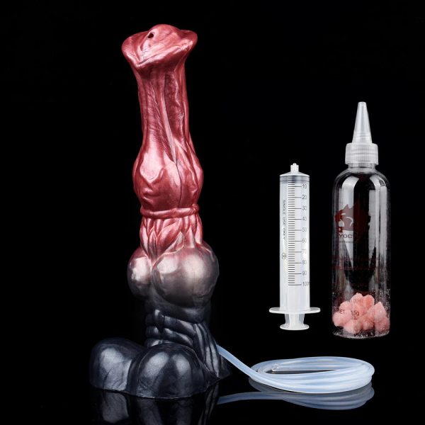 Silicone Horse Dildo With Squirting Function Fantasy Realistic Masturbators - Image 12