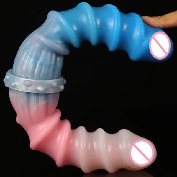 Double Ended Anal Plug For Masturbation Male Anal Plug Female Masturbator - Image 3