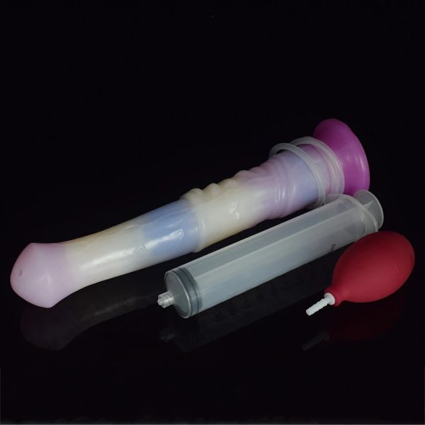 Long Horse Dildo Ejaculation Fantasy Penis Animal Squirting Function Vaginal Stimulator - Image 16