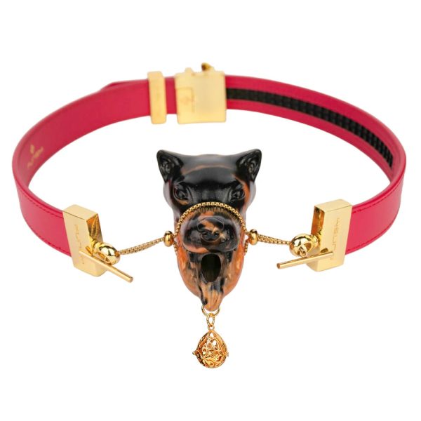 Akainu Fantasy Dog Sex Gag Leather Belt Mouth Plug - Image 13
