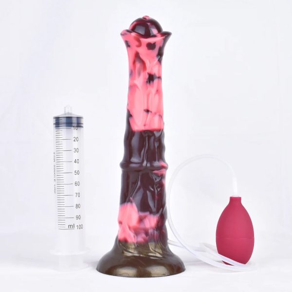 New Water Spray Sex Toys Animal Horse Ejaculation Dildo For Women - Image 13