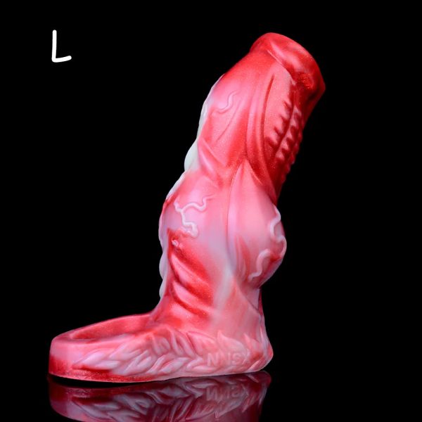 Fantasy Monster Penis Sleeve Soft Silicone Sex Toys Sheath  Hollow Water Spray Dildo - Image 7