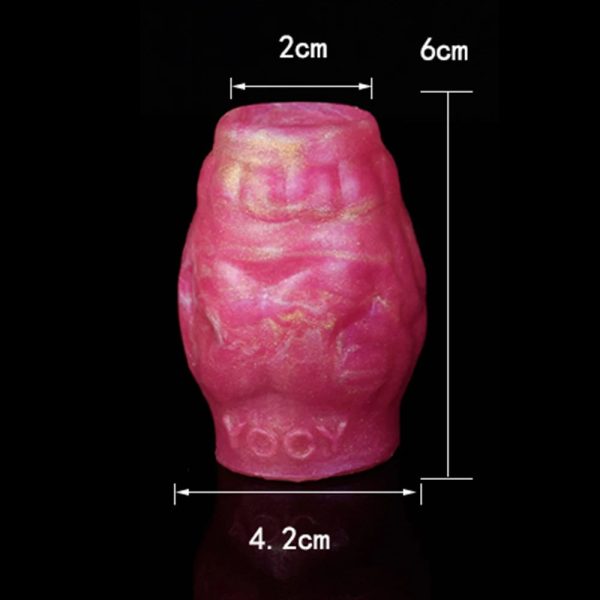 Male Condom Dragon Multiple Colors Soft Silicone Material Male Penis - Image 9