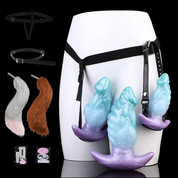 Fetish Butt Plug Fantasy Deep Sea Animal Cthulhu Design Simulated Penis - Image 2