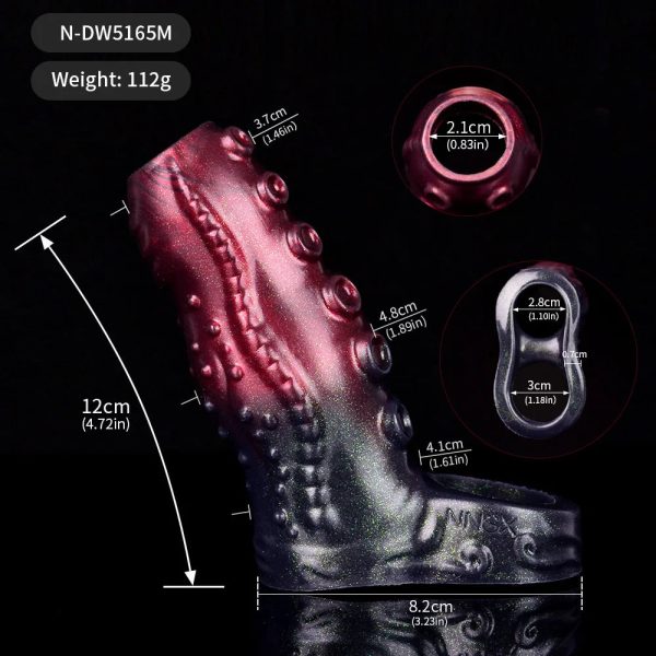Fantasy Octopus Super Large Penis Enlargement Sleeve Male Masturbation - Image 8