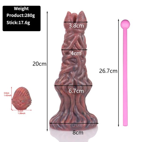 New Ovipositor Anal Plugs For Women Anus Orgasm Experience Multi Colour - Image 6