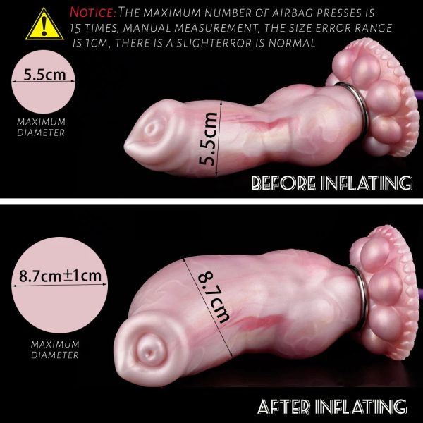 New Inflatable Dildo For Women Vagina Stimulate Orgam Pleasure - Image 6