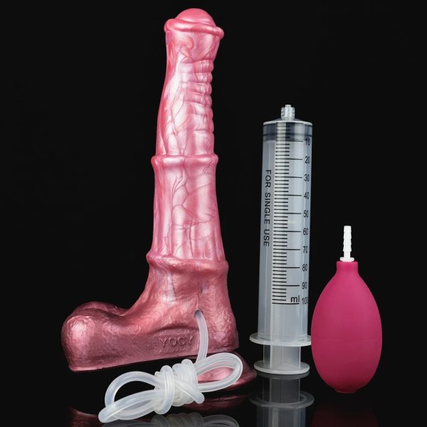 Two Sizes Water Spray Big Thick Dildo Sex Toy for Women - Image 2