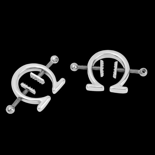 Bondaged Restraints Nipple Ring with Nipple Chain Noose Body Non Piercing Necklaces - Image 2