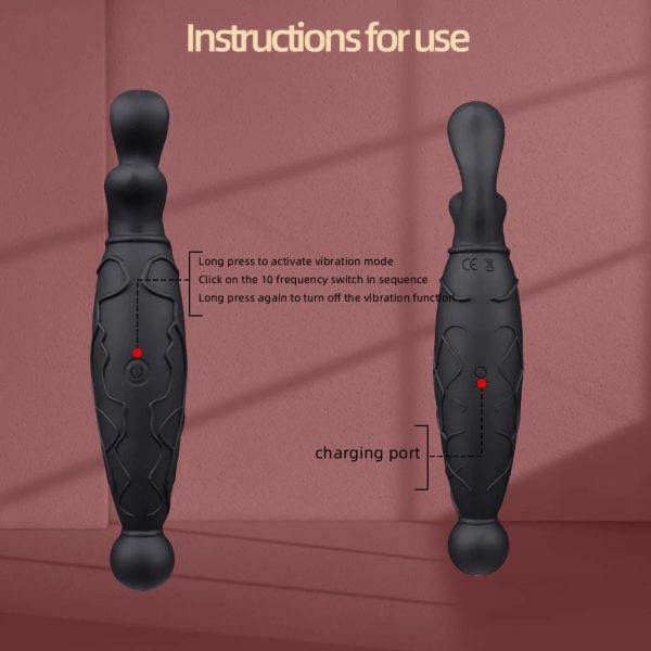 Vibrator Dildo Rabbit Sex Toys G Spot Vibrator Massager for Women - Image 3
