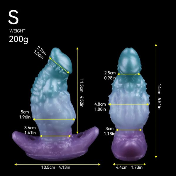 Fantasy Butt Plug Fetish Giant Design Monster Penis Real Texture Butt Plug - Image 7