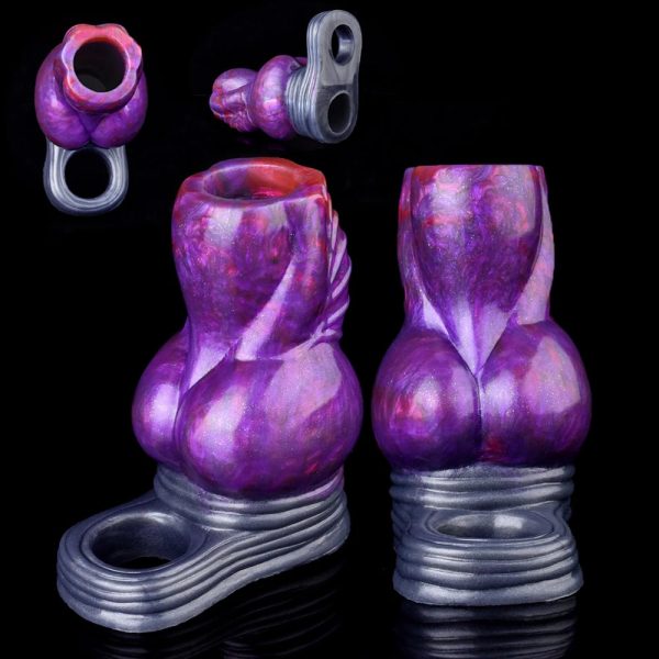 Penis Sleeve Monster Dildo Cover Condoms Penis Extension - Image 2